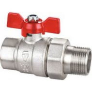 Кран шаровый STT с американкой 3/4" (100/10)(80/8) Кран шаровый STT с американкой 3/4" (100/10)(80/8)