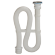 ОРИО сифон гофрированный 1 1/2 х 40 белый, длина 1000мм (переходник на 50 мм)