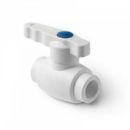 PP-R Шаровой кран полнопроходной Ultra Белый 20 PRO AQUA PP-R Шаровой кран полнопроходной Ultra Белый 20 PRO AQUA