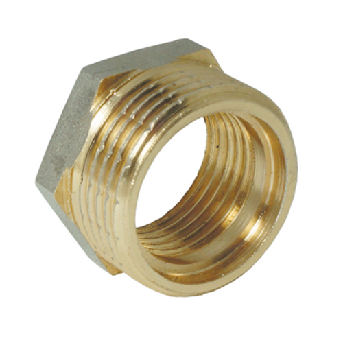 Футорка 1 1/4"-1" никель ECO JIF 220  (5/100)