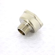 Переходник НВ никелированный UNI-FITT 1/2"x1" Переходник НВ никелированный UNI-FITT 1/2"x1"