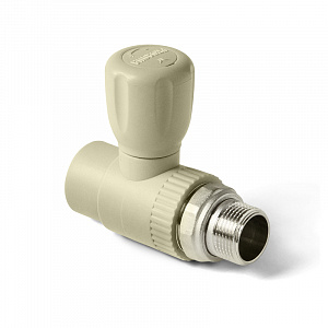 PP-R Шаровой кран для радиатора прямой Серый 25-3/4 PRO AQUA PP-R Шаровой кран для радиатора прямой Серый 25-3/4 PRO AQUA