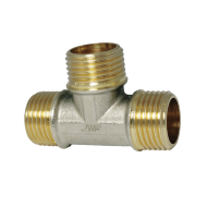 Тройник 3/4" н/н/н никель ECO 241 (5/80) Тройник 3/4" н/н/н никель ECO 241 (5/80)