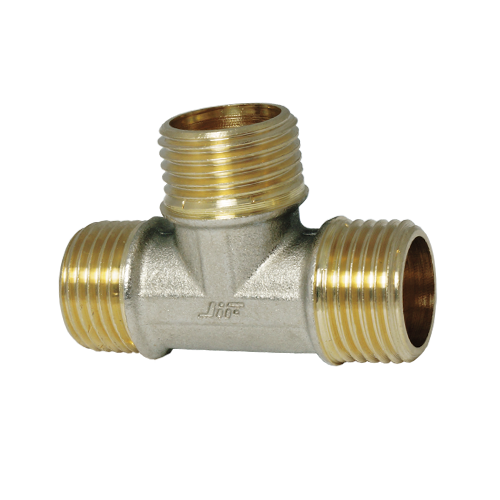 Тройник 3/4" н/н/н никель ECO 241 (5/80) Тройник 3/4" н/н/н никель ECO 241 (5/80)