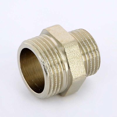 Ниппель Н никелированный UNI-FITT 1/2"x3/4" Ниппель Н никелированный UNI-FITT 1/2"x3/4"