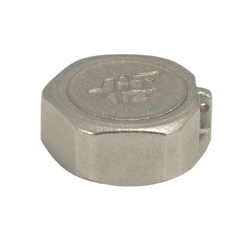 Заглушка на трубу 3/4" никель ECO JIF 250 (20/400) Заглушка на трубу 3/4" никель ECO JIF 250 (20/400)