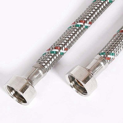 Гибкая подводка для воды UNI-FITT ВВ 1/2" 150 см оплетка из нержавеющей стали Гибкая подводка для воды UNI-FITT ВВ 1/2" 150 см оплетка из нержавеющей стали