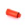 Заглушка Н UNI-FITT монтажная 1/2" с плоской прокладкой (красная)