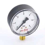 Манометр радиальный 1/2" UNI-FITT 16 бар 80 мм Манометр радиальный 1/2" UNI-FITT 16 бар 80 мм
