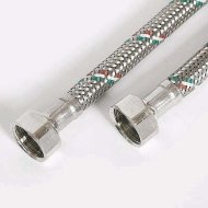 Гибкая подводка для воды UNI-FITT ВВ 1/2" 40 см оплетка из нержавеющей стали