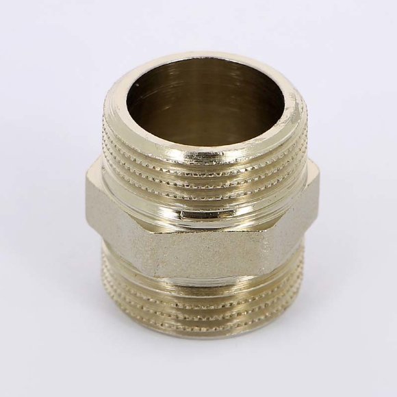Ниппель Н никелированный UNI-FITT 3/4" Ниппель Н никелированный UNI-FITT 3/4"