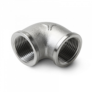 PA Угольник латунный ВР резьбовой 1/2 x 1/2 PRO AQUA
