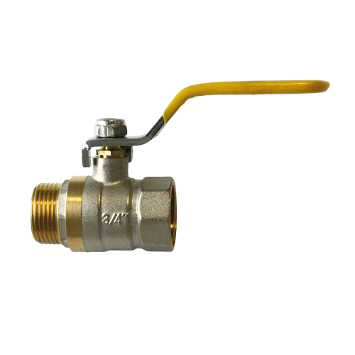 Кран шаровый для газа 3/4" в/н ручка (1/12) Кран шаровый для газа 3/4" в/н ручка (1/12)