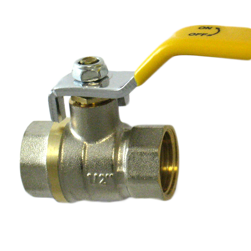 Кран шаровый для газа 1/2" в/в ручка (1/12) Кран шаровый для газа 1/2" в/в ручка (1/12)