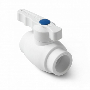 PP-R Шаровой кран полнопроходной Prime Белый 25 PRO AQUA PP-R Шаровой кран полнопроходной Prime Белый 25 PRO AQUA