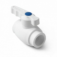 PP-R Шаровой кран полнопроходной Prime Белый 32 PRO AQUA PP-R Шаровой кран полнопроходной Prime Белый 32 PRO AQUA