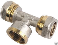 Тройник 16х1/2"Fх16 (130/10) (70/10) Тройник 16х1/2"Fх16 (130/10) (70/10)