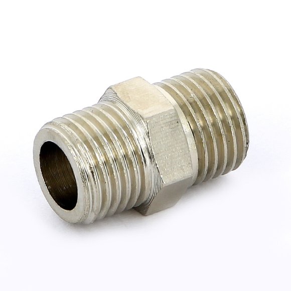 Ниппель Н никелированный UNI-FITT 1/4" Ниппель Н никелированный UNI-FITT 1/4"