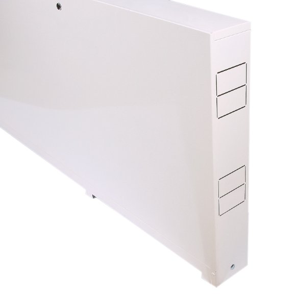 Шкаф коллекторный металлический встраиваемый UNI-FITT 1044х670-760х125-195