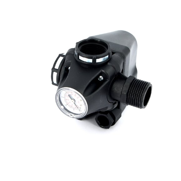 Реле давления UNI-FITT PM 5-3W НВВ 1", с манометром, 1-5 бар