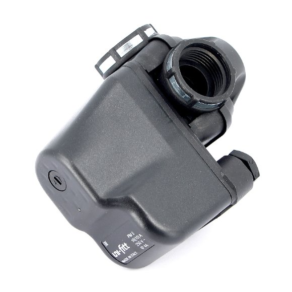 Реле давления UNI-FITT PM 5-3W НВВ 1", с манометром, 1-5 бар