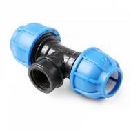 UNIO Тройник с внутренней резьбой 20x1/2x20 PRO AQUA UNIO Тройник с внутренней резьбой 20x1/2x20 PRO AQUA