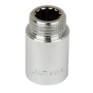 JIF 430 удл гайка  1/2  15мм Т
