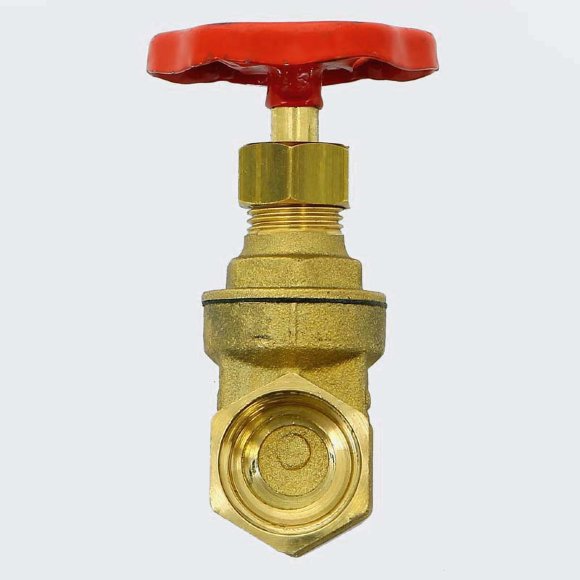 Задвижка клиновидная ВВ латунная PN10 UNI-FITT 1/2" Задвижка клиновидная ВВ латунная PN10 UNI-FITT 1/2"