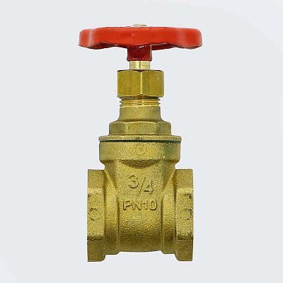 Задвижка клиновидная ВВ латунная PN10 UNI-FITT 3/4" Задвижка клиновидная ВВ латунная PN10 UNI-FITT 3/4"