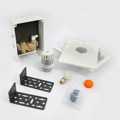 Терморегулирующий узел UNI-FITT HeatBox В Н 3/4" для теплого пола