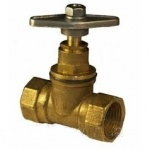 Кран вентильный 1/2" ВВ (ручка лодочка) PN10 0757.21 Кран вентильный 1/2" ВВ (ручка лодочка) PN10 0757.21