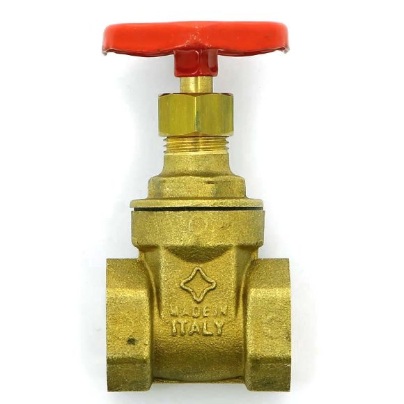 Задвижка клиновидная ВВ латунная PN20 UNI-FITT 1/2"