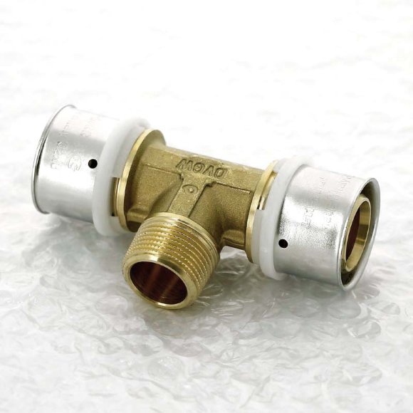Тройник пресс-Н UNI-FITT 32х3/4'х32 Тройник пресс-Н UNI-FITT 32х3/4'х32