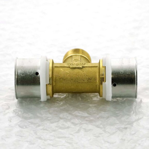 Тройник пресс-Н UNI-FITT 32х3/4'х32 Тройник пресс-Н UNI-FITT 32х3/4'х32