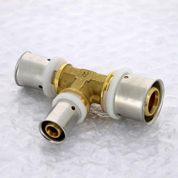 Тройник пресс UNI-FITT 26х16х20 Тройник пресс UNI-FITT 26х16х20