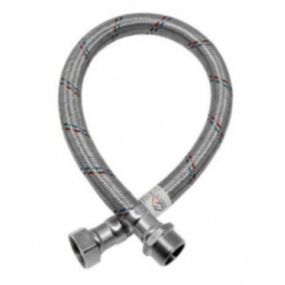 GIGANT Подводка сталь 1/2" 50 см г/ш "ELKA" (упак-100 шт) GIGANT Подводка сталь 1/2" 50 см г/ш "ELKA" (упак-100 шт)