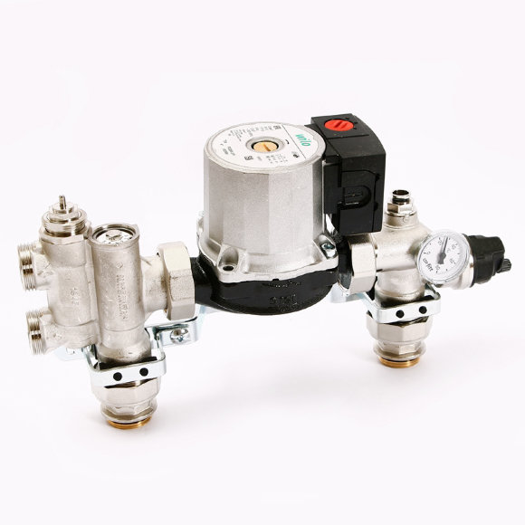 Насосно-смесительная группа UNI-FITT SOLOMIX 1" c насосом Wilo RS 25/6-130
