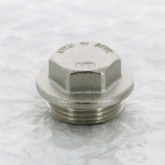 Заглушка Н никелированная UNI-FITT 3/4"