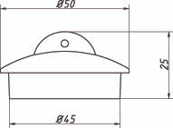 ОРИО Пробка для сифона 1 1/2" ОРИО Пробка для сифона 1 1/2"