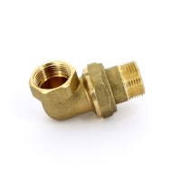 Разъемное соединение НВ с прокладкой O-ring UNI-FITT 3/4" угловое Разъемное соединение НВ с прокладкой O-ring UNI-FITT 3/4" угловое