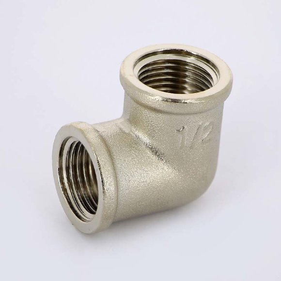 Угол В никелированный UNI-FITT 1/2" Угол В никелированный UNI-FITT 1/2"